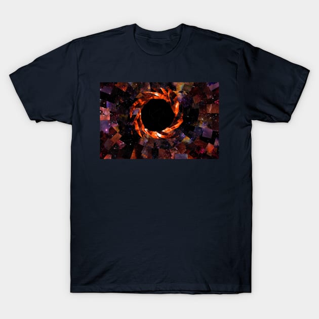 A Rendition of The Black Hole T-Shirt by cajunhusker